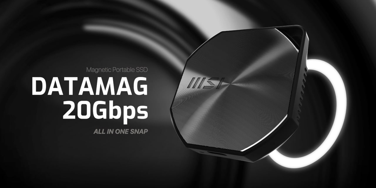 Recenzja przenośnego dysku SSD MSI DATAMAG o prędkości 20 Gb/s